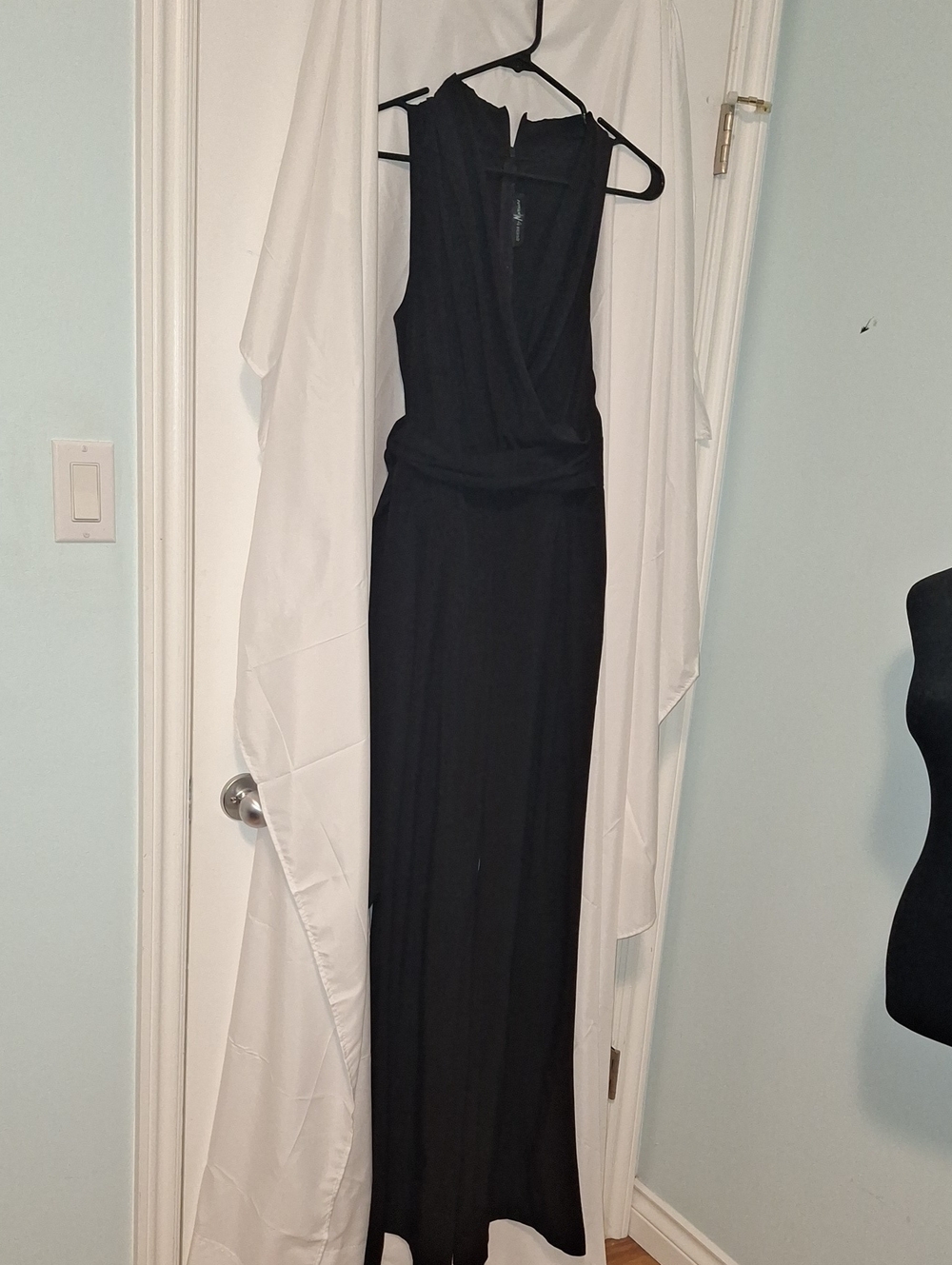 Guess by Marciano Black Dress with Back Zipper Detail
